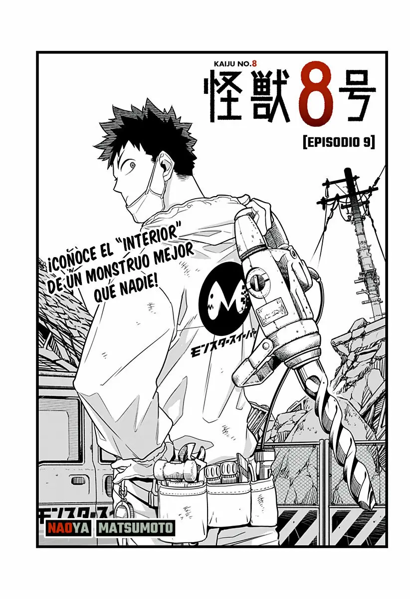Kaiju No. 8 capítulo 9, página 2