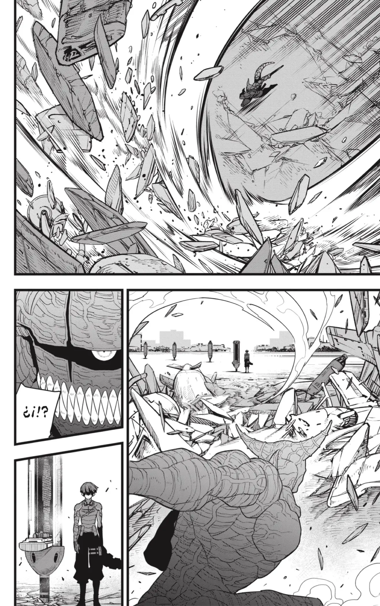 Kaiju No. 8 capítulo 92, página 14