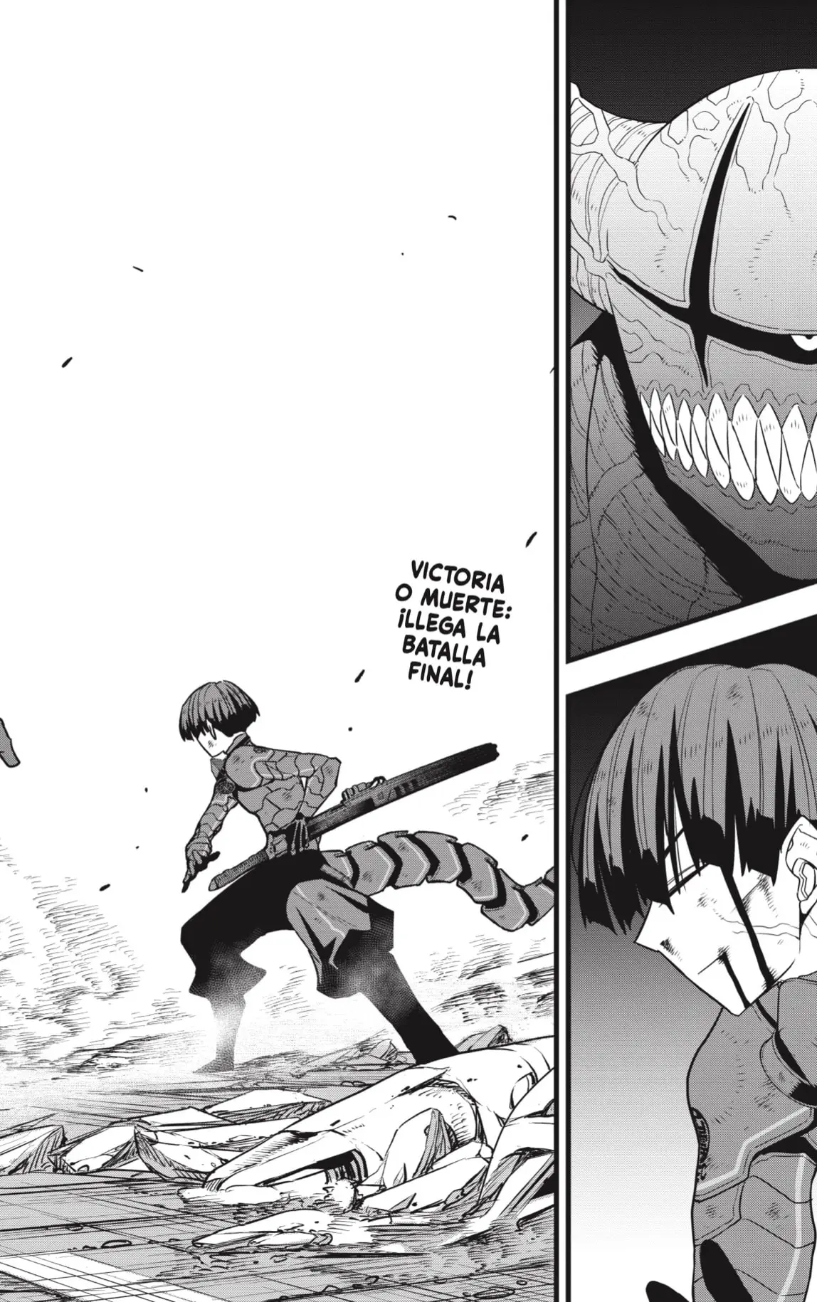 Kaiju No. 8 capítulo 93, página 4