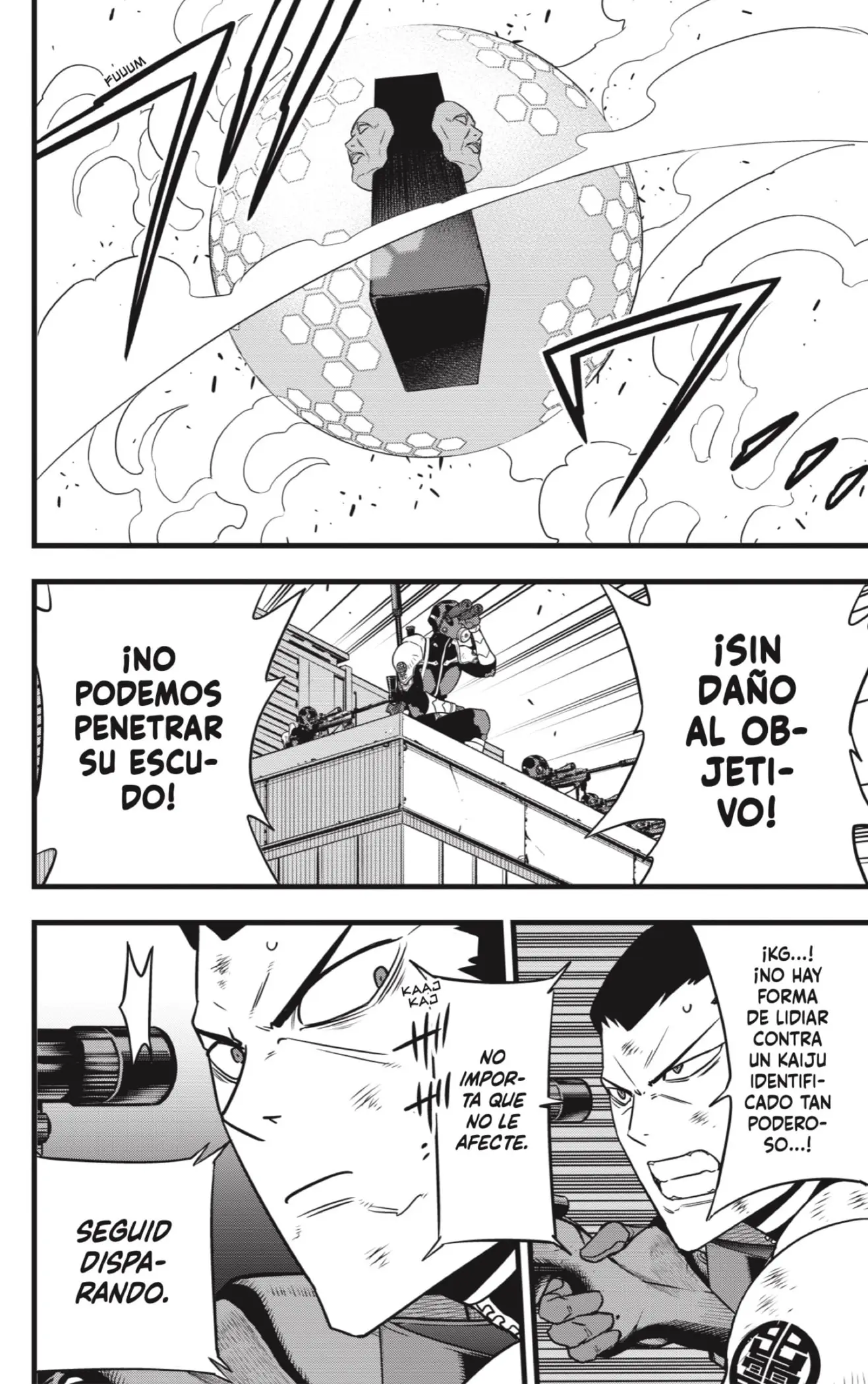 Kaiju No. 8 capítulo 94, página 18