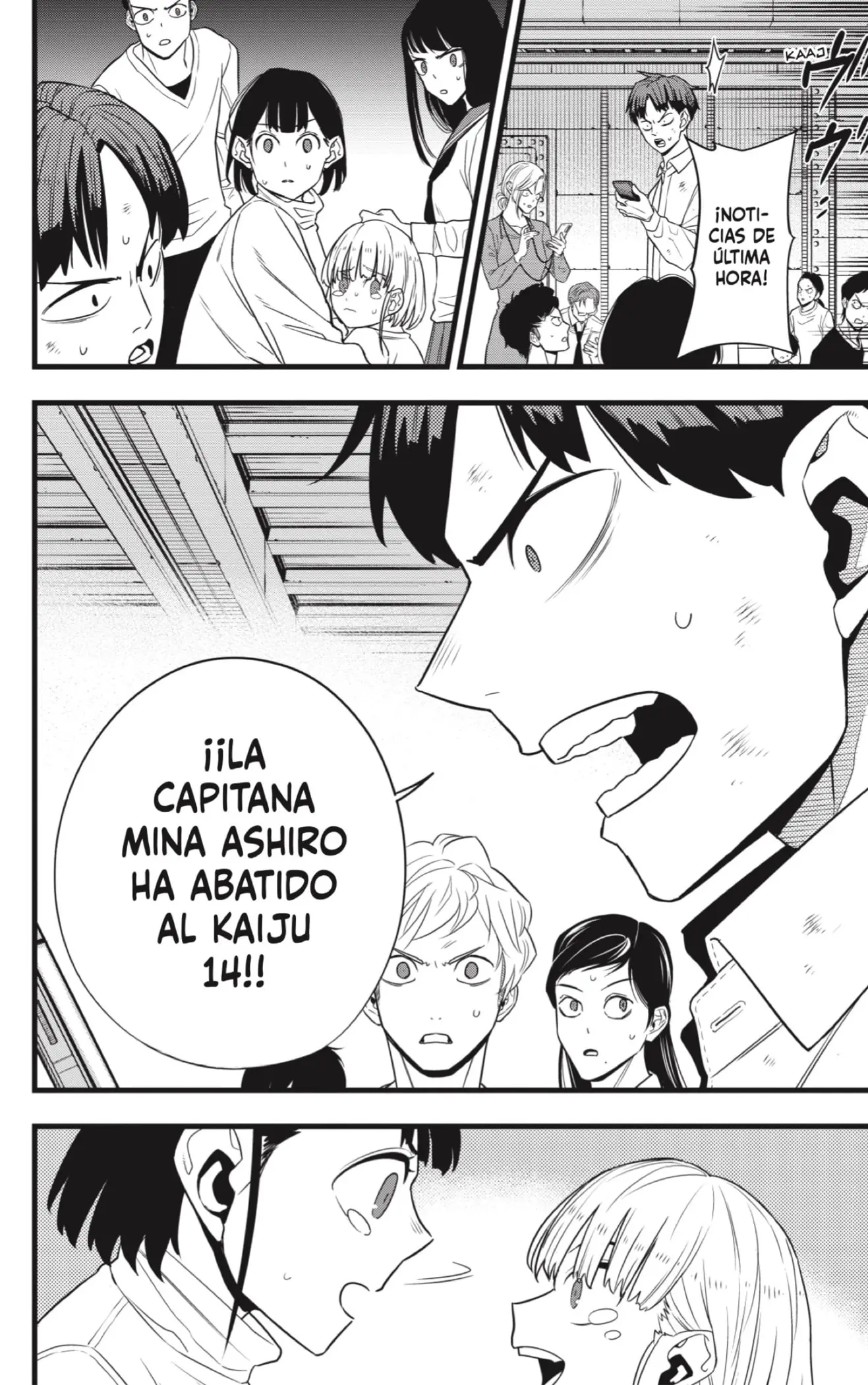 Kaiju No. 8 capítulo 96, página 4