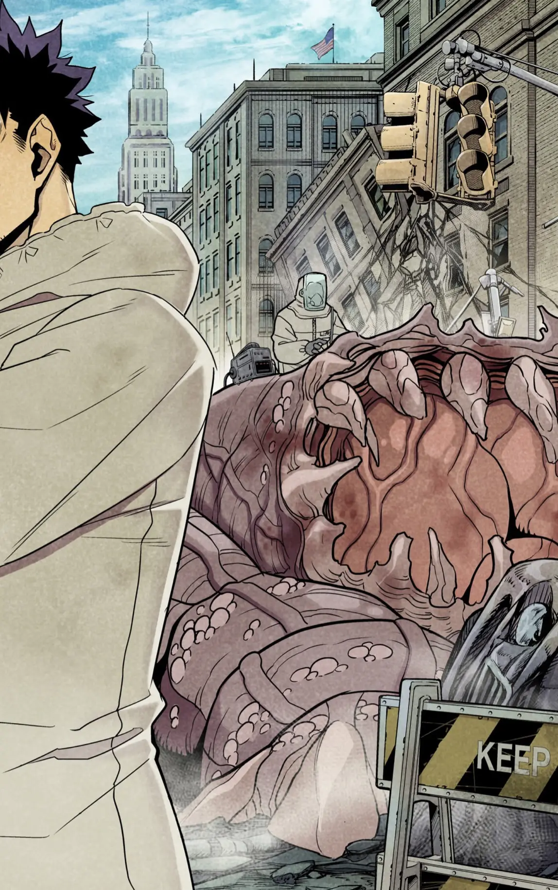 Kaiju No. 8 capítulo 97.5, página 4