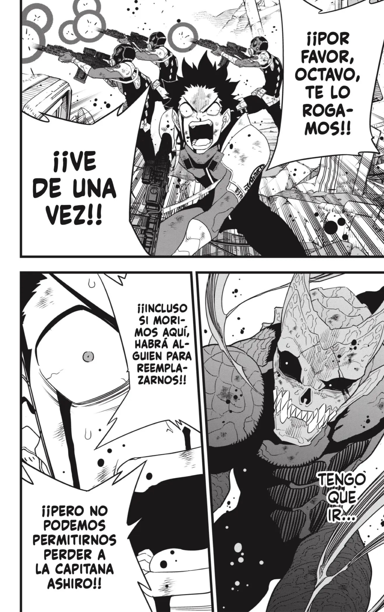 Kaiju No. 8 capítulo 99, página 14