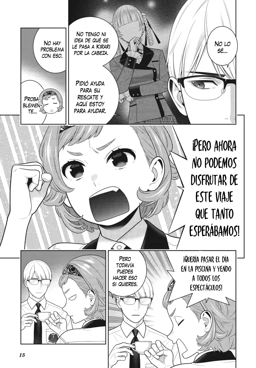 Kakegurui: Compulsive Gambler capítulo 128, página 16
