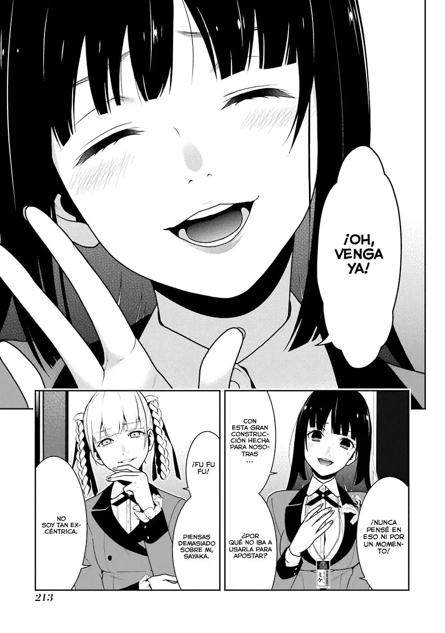 Kakegurui: Compulsive Gambler capítulo 33, página 36