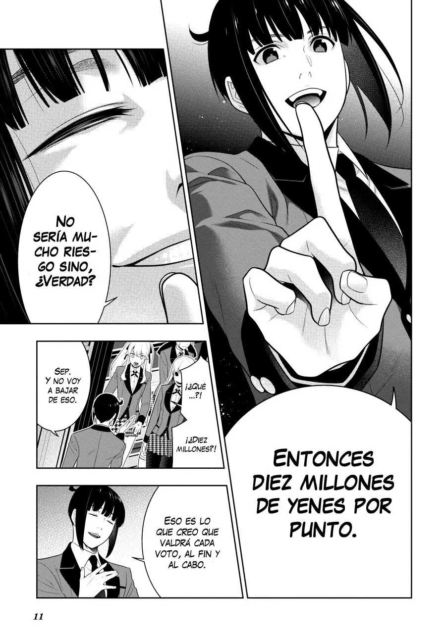 Kakegurui: Compulsive Gambler capítulo 58.2, página 10