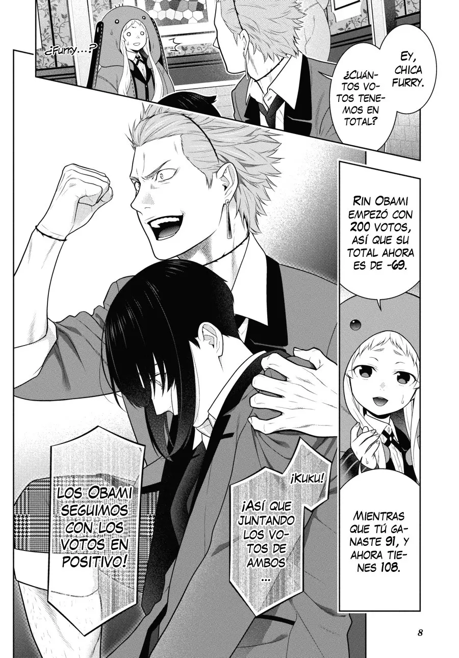 Kakegurui: Compulsive Gambler capítulo 62.2, página 9