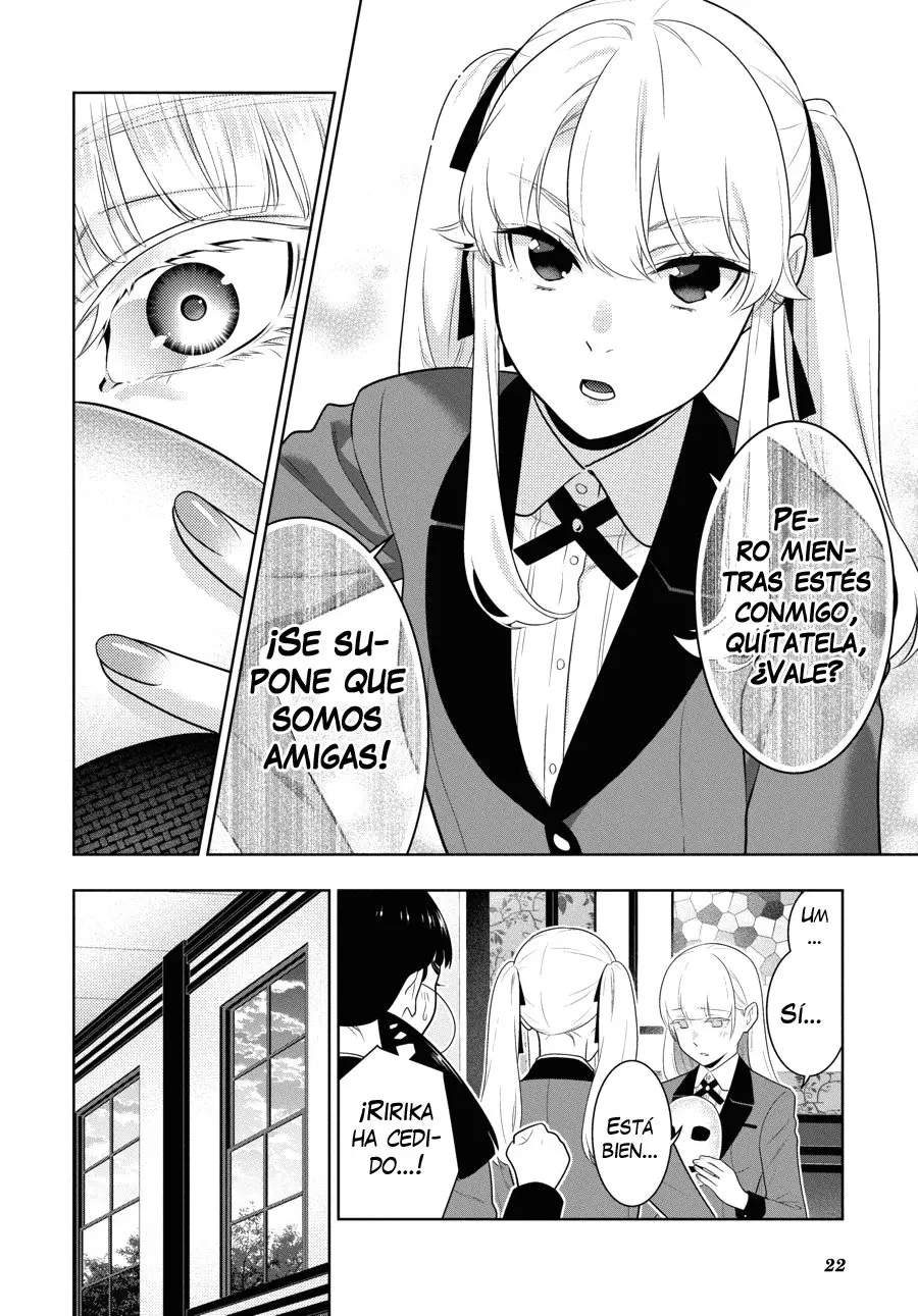 Kakegurui: Compulsive Gambler capítulo 62.2, página 23