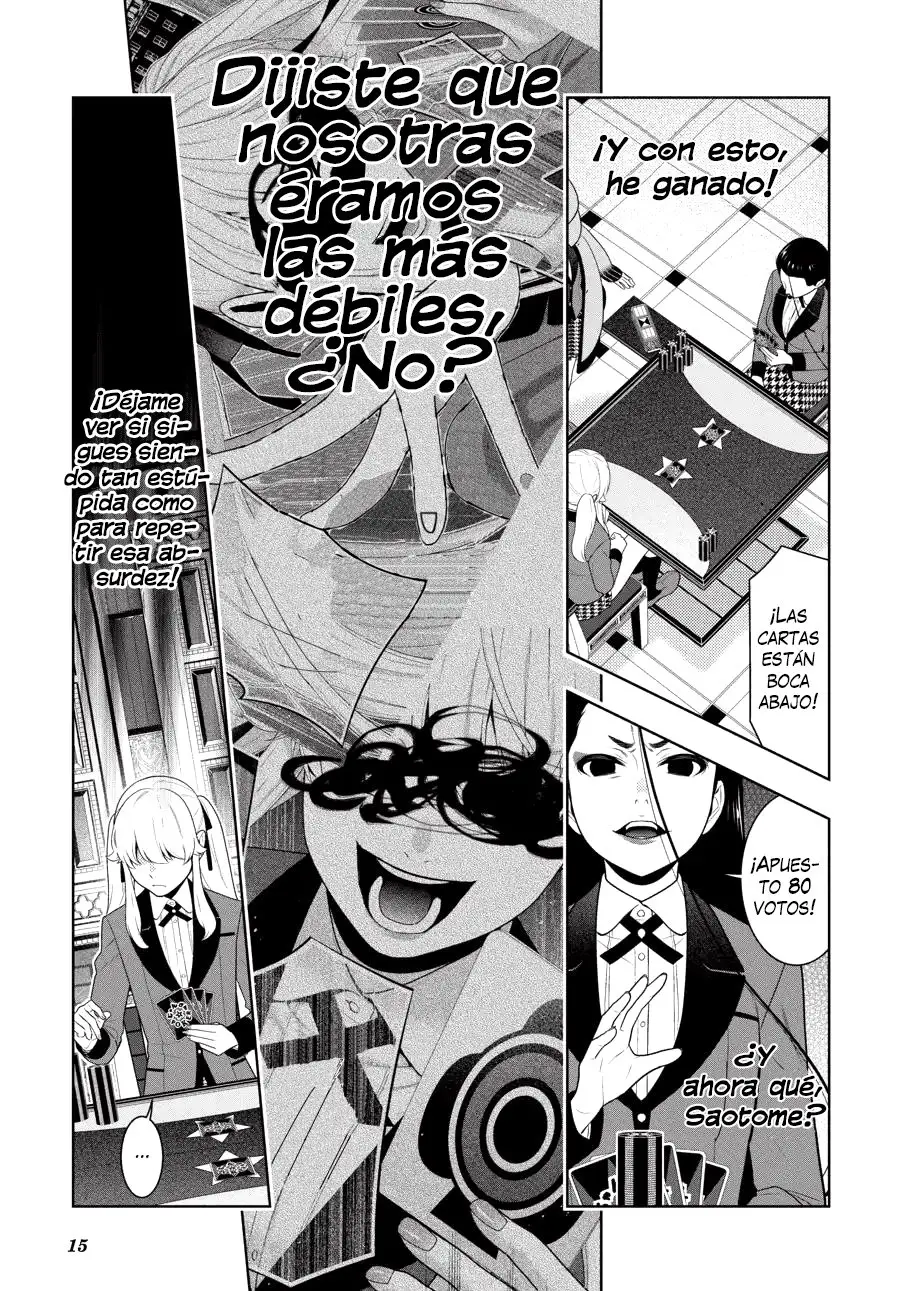 Kakegurui: Compulsive Gambler capítulo 68.2, página 16