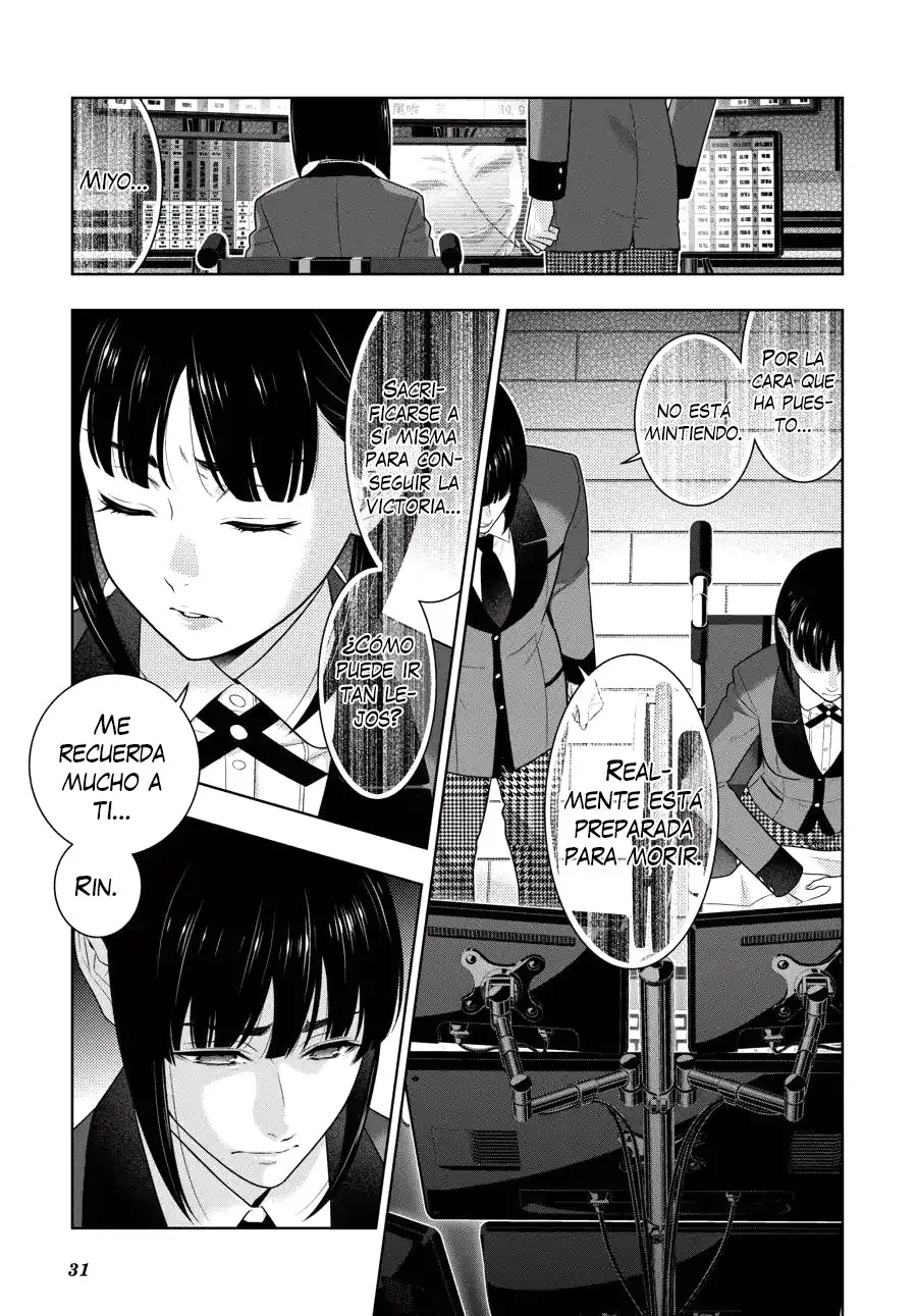 Kakegurui: Compulsive Gambler capítulo 68.2, página 32