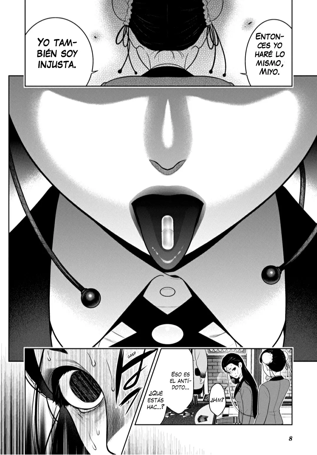 Kakegurui: Compulsive Gambler capítulo 69.2, página 9
