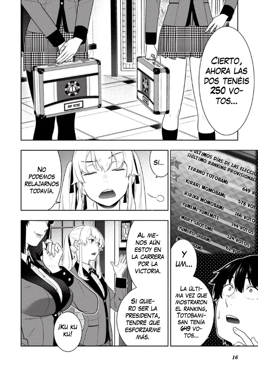 Kakegurui: Compulsive Gambler capítulo 75.2, página 17