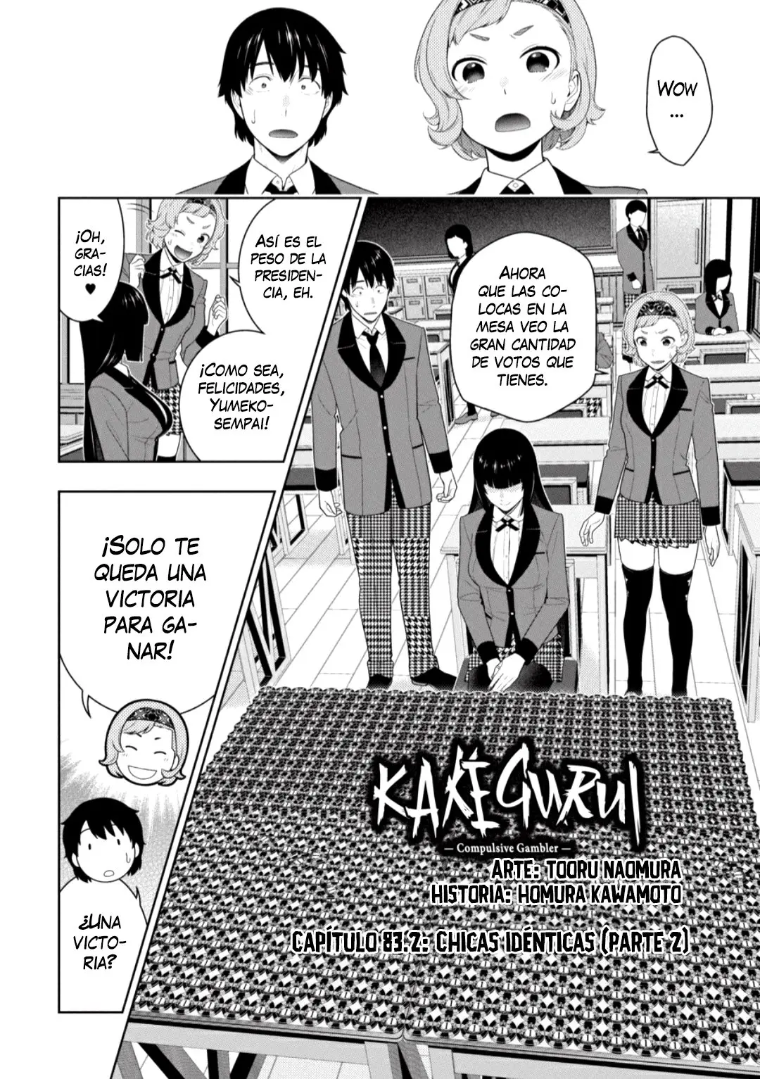 Kakegurui: Compulsive Gambler capítulo 83.2, página 2