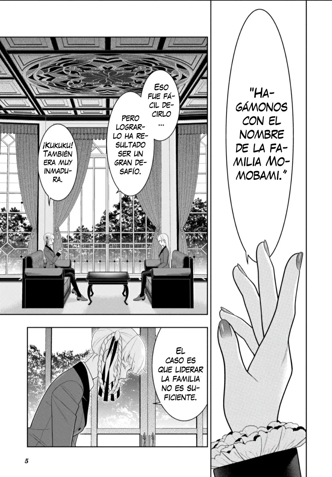 Kakegurui: Compulsive Gambler capítulo 83.2, página 5