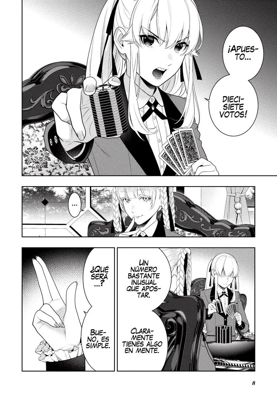 Kakegurui: Compulsive Gambler capítulo 89.2, página 9
