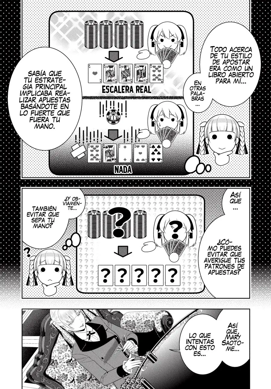 Kakegurui: Compulsive Gambler capítulo 89.2, página 10