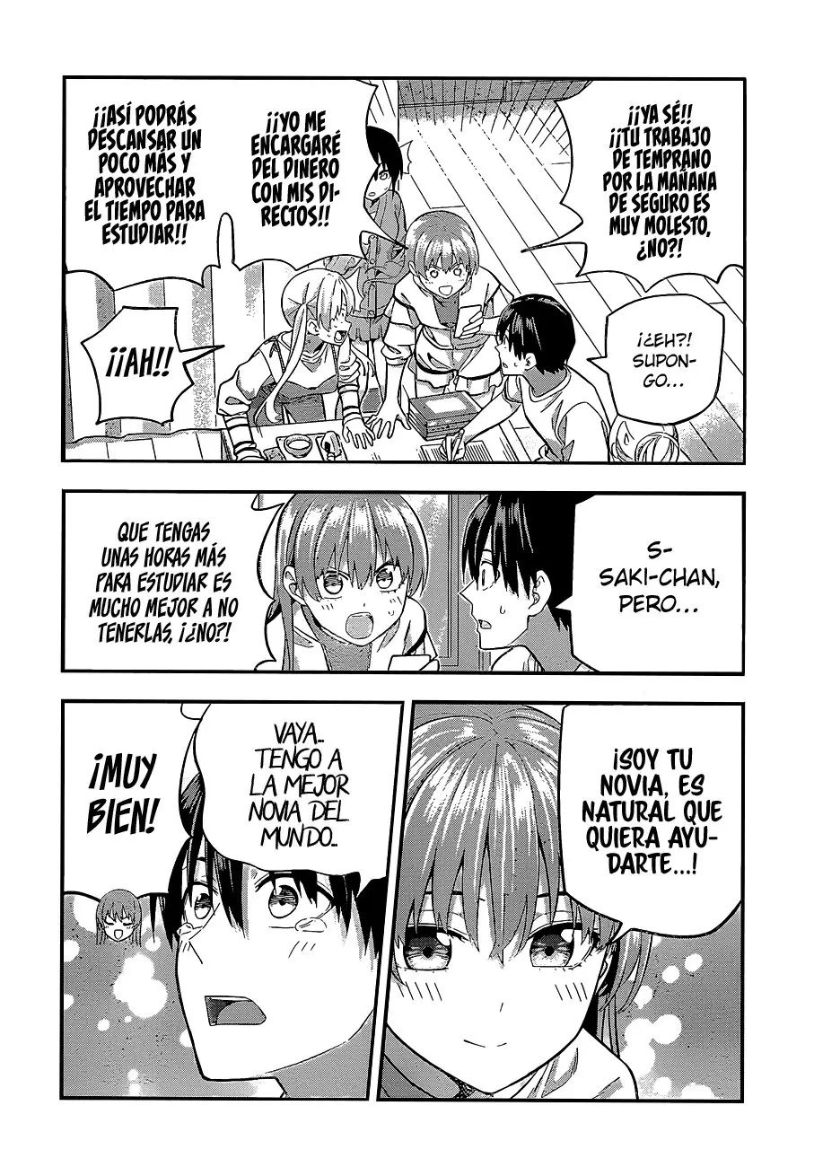 Kanojo mo Kanojo capítulo 105, página 9