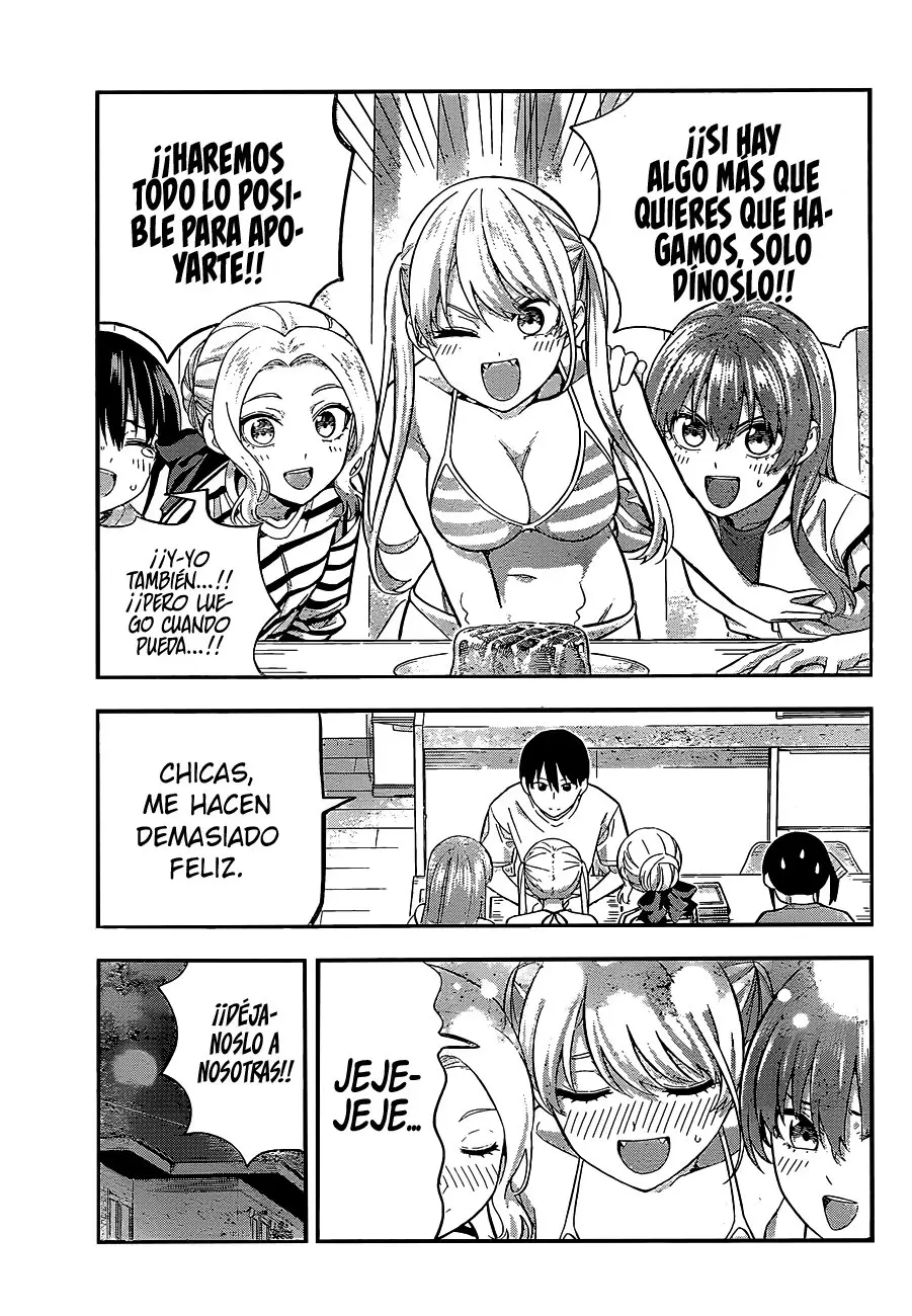 Kanojo mo Kanojo capítulo 105, página 14