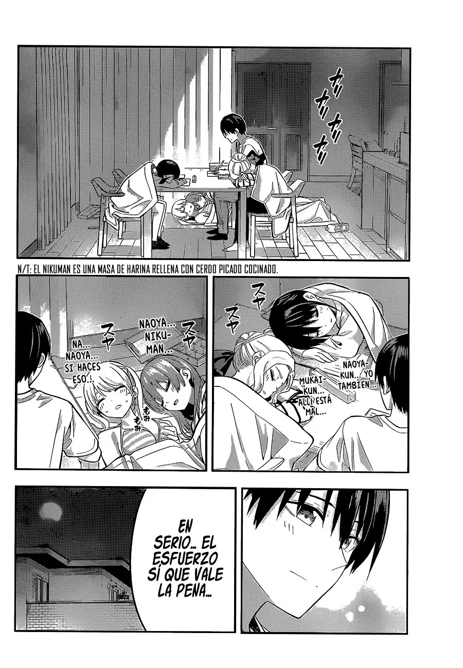 Kanojo mo Kanojo capítulo 105, página 15