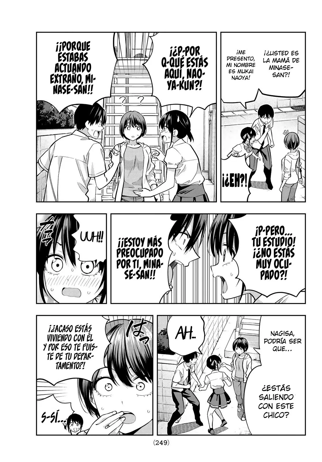 Kanojo mo Kanojo capítulo 106, página 6