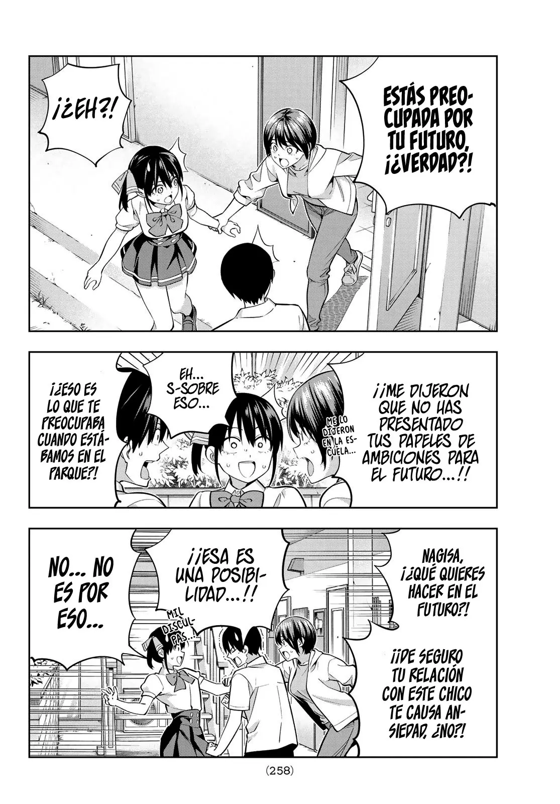 Kanojo mo Kanojo capítulo 106, página 15