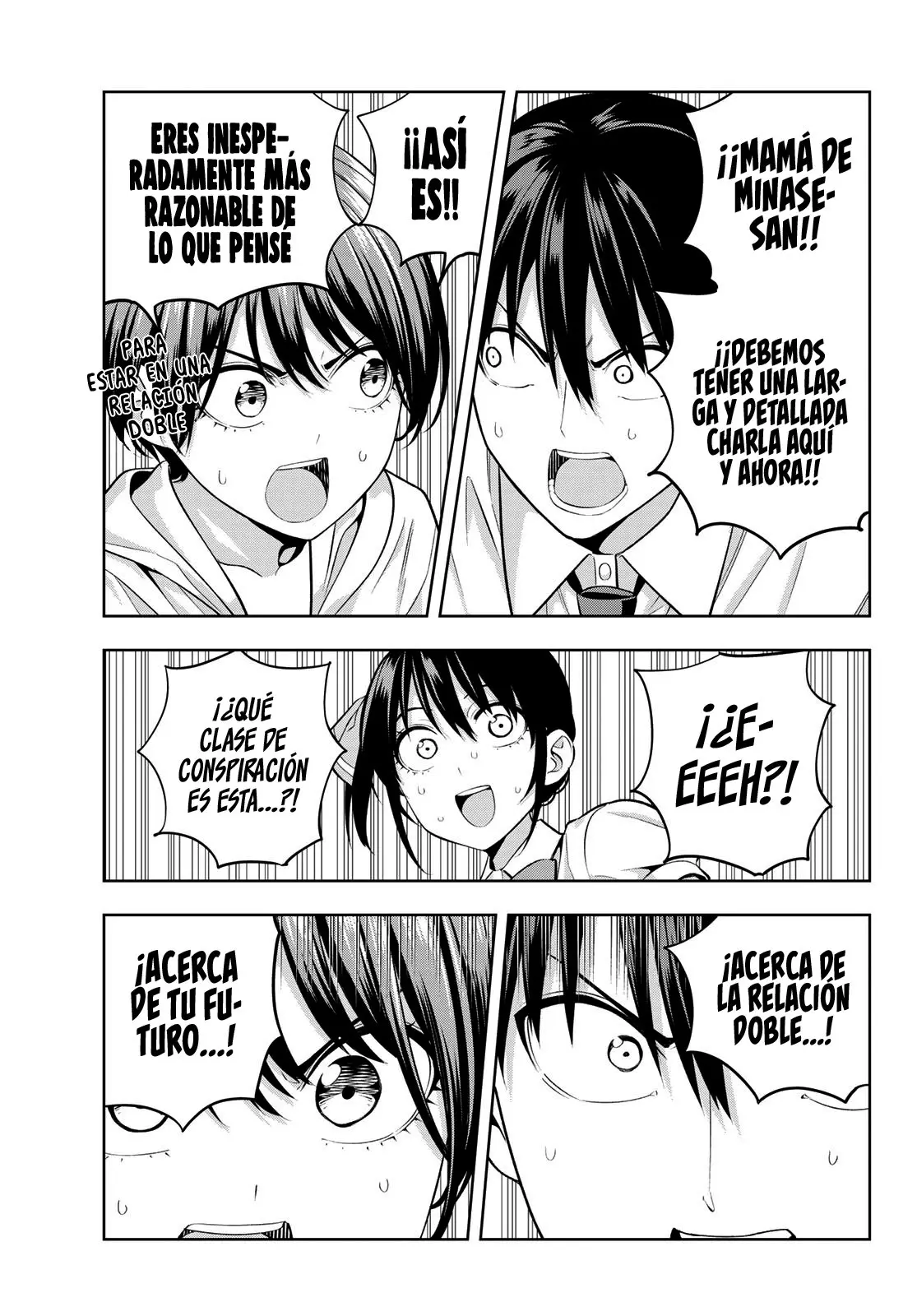 Kanojo mo Kanojo capítulo 106, página 16