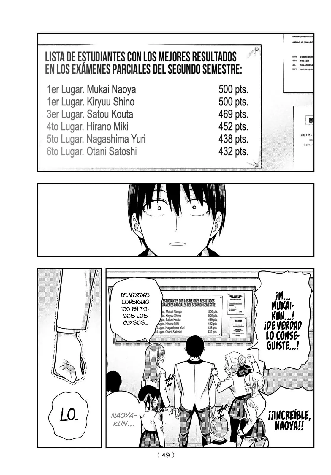 Kanojo mo Kanojo capítulo 108, página 15