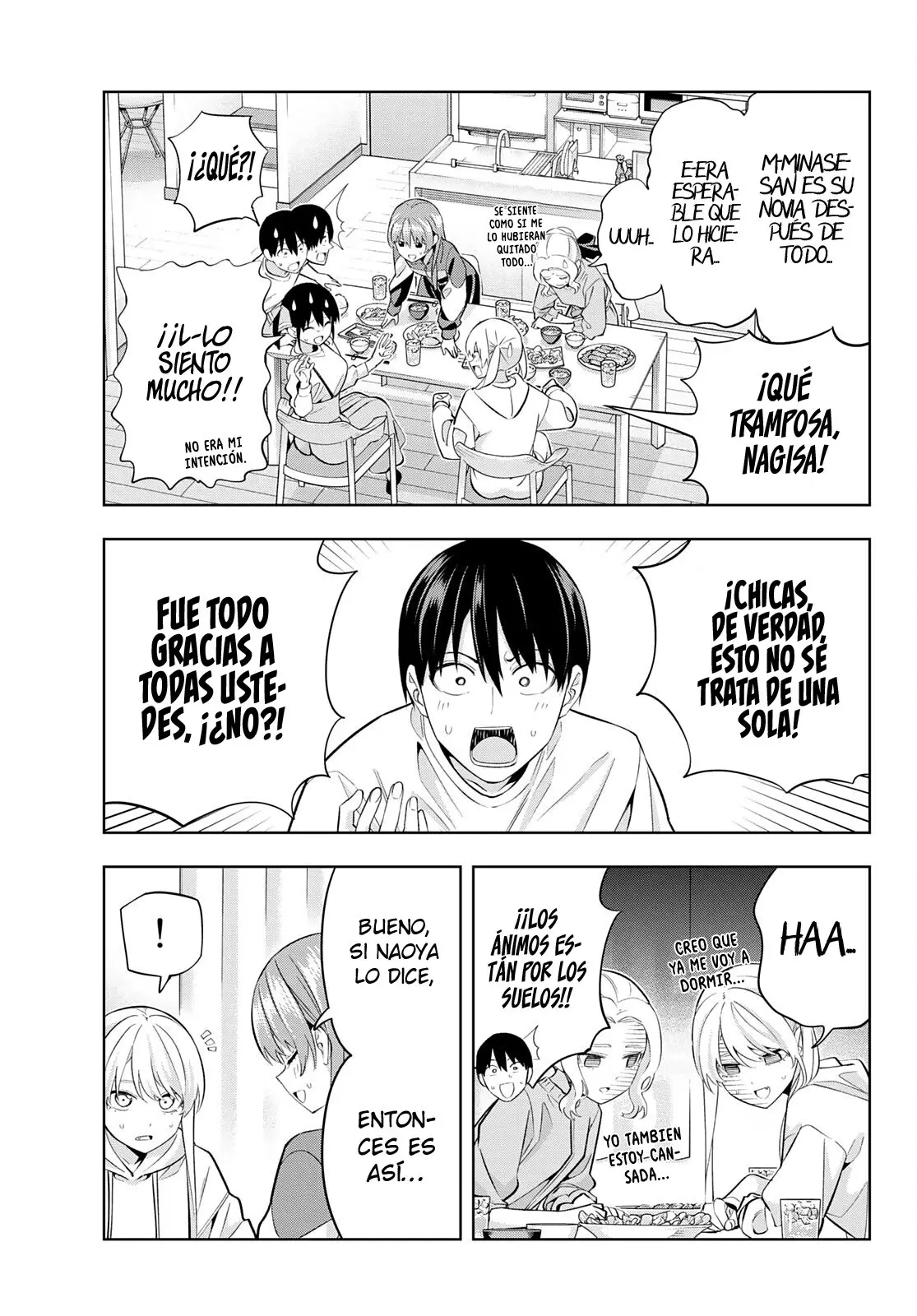 Kanojo mo Kanojo capítulo 109, página 7
