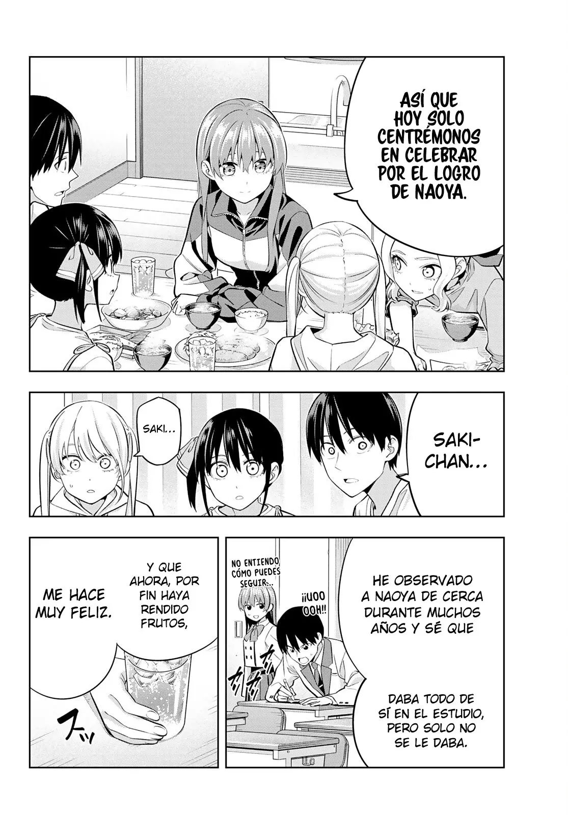 Kanojo mo Kanojo capítulo 109, página 8
