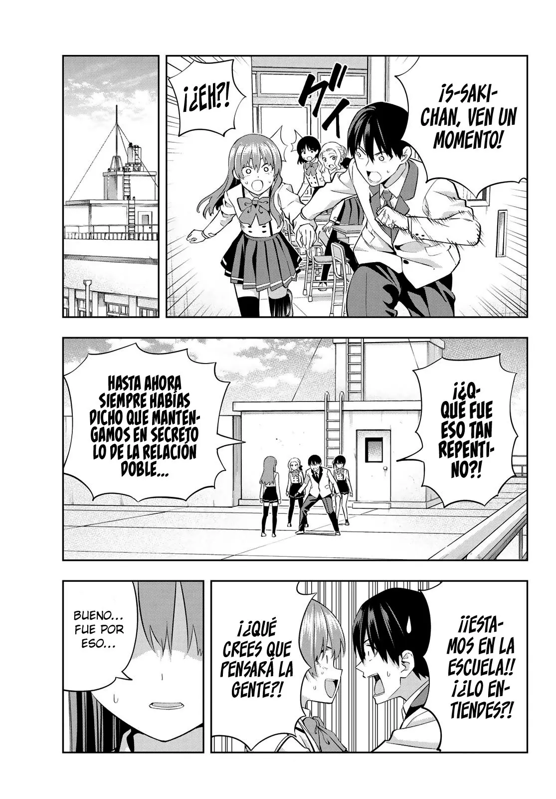 Kanojo mo Kanojo capítulo 110, página 5