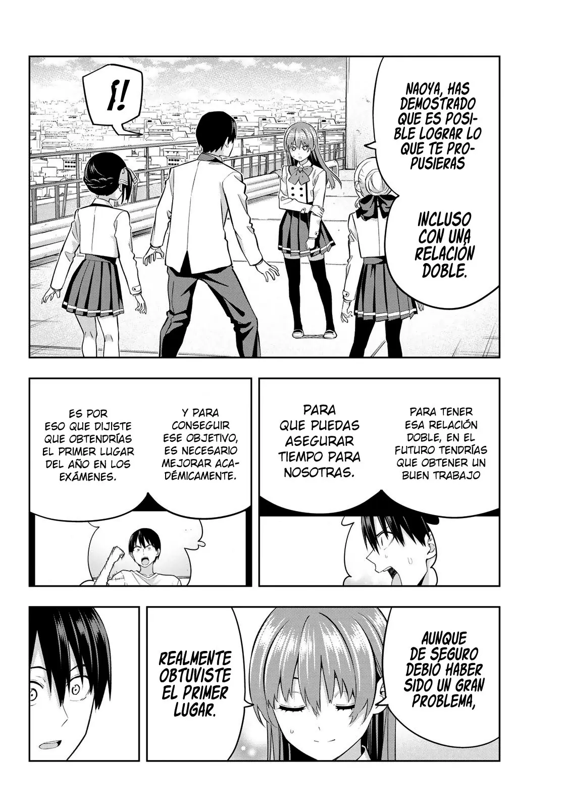 Kanojo mo Kanojo capítulo 110, página 6