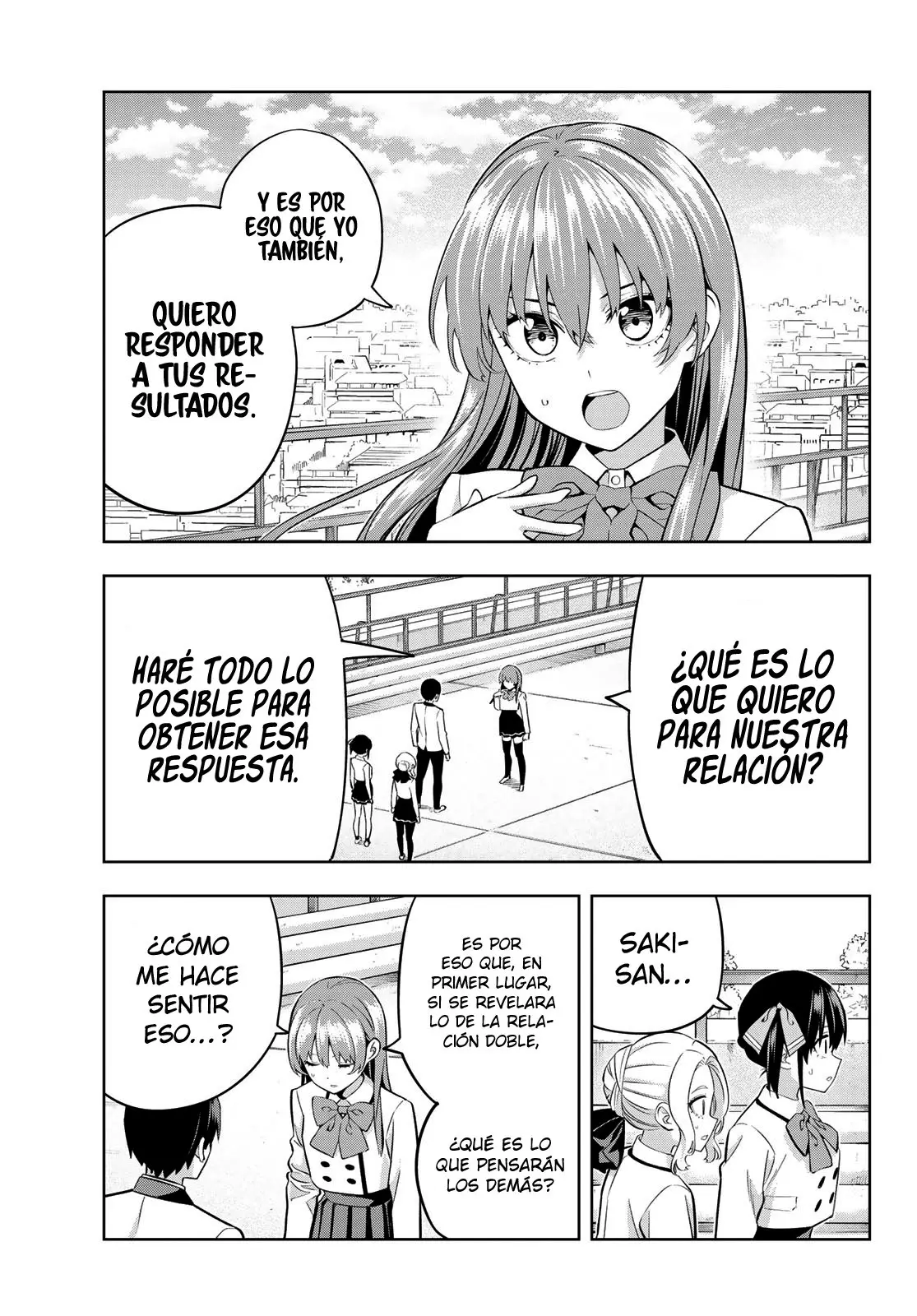 Kanojo mo Kanojo capítulo 110, página 7