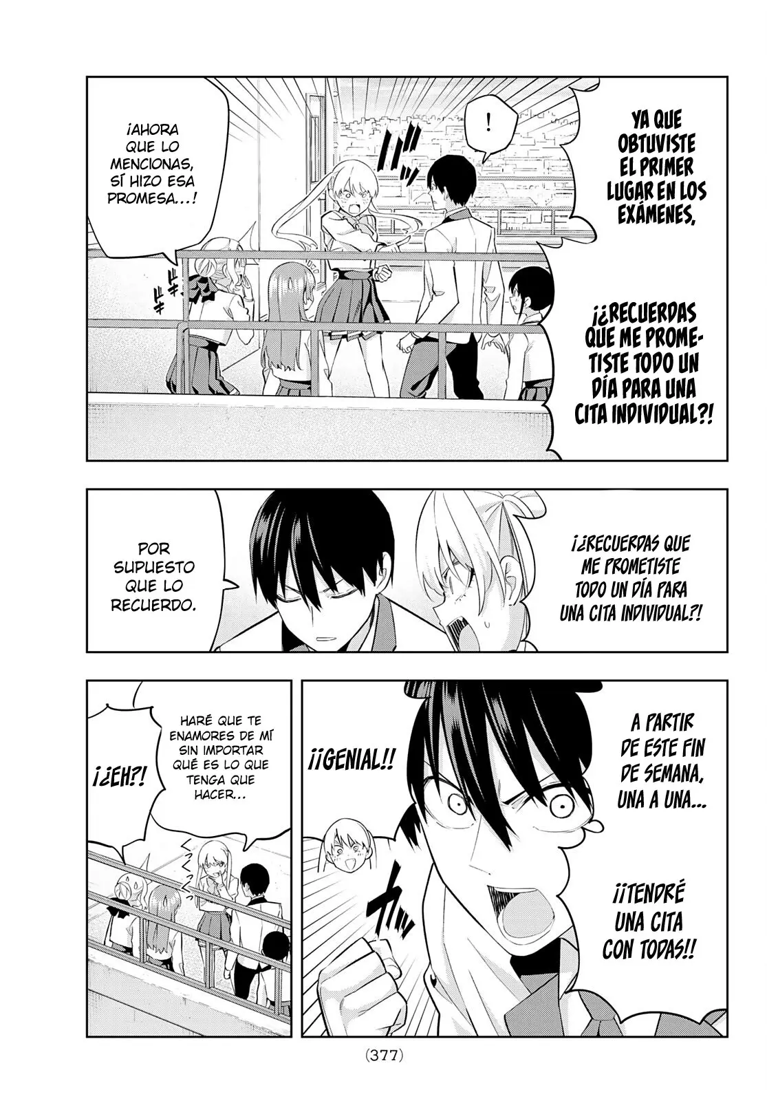 Kanojo mo Kanojo capítulo 111, página 7