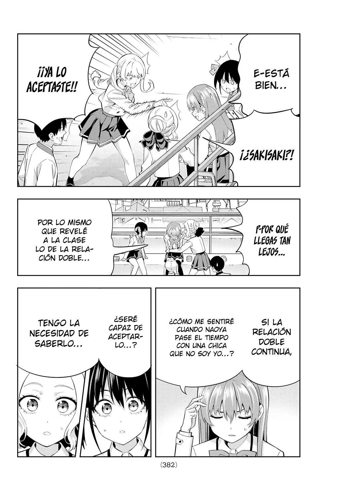 Kanojo mo Kanojo capítulo 111, página 12