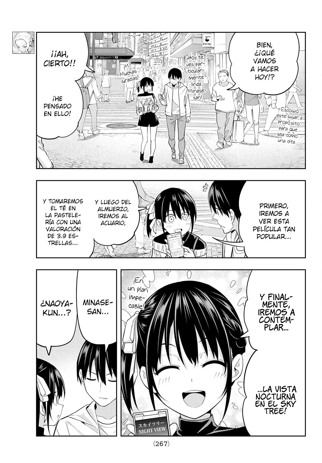 Kanojo mo Kanojo capítulo 112, página 7