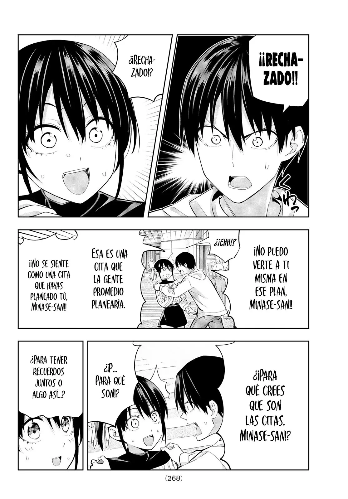 Kanojo mo Kanojo capítulo 112, página 8