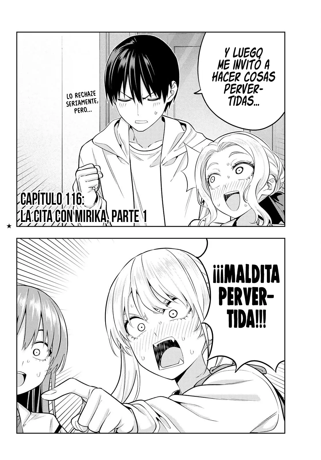 Kanojo mo Kanojo capítulo 116, página 4