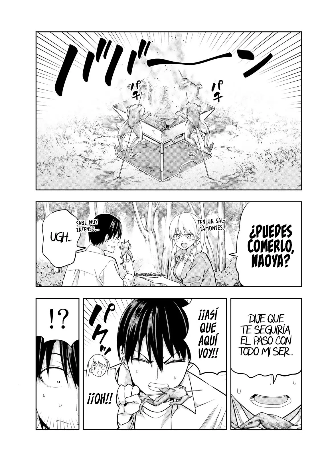 Kanojo mo Kanojo capítulo 117, página 13