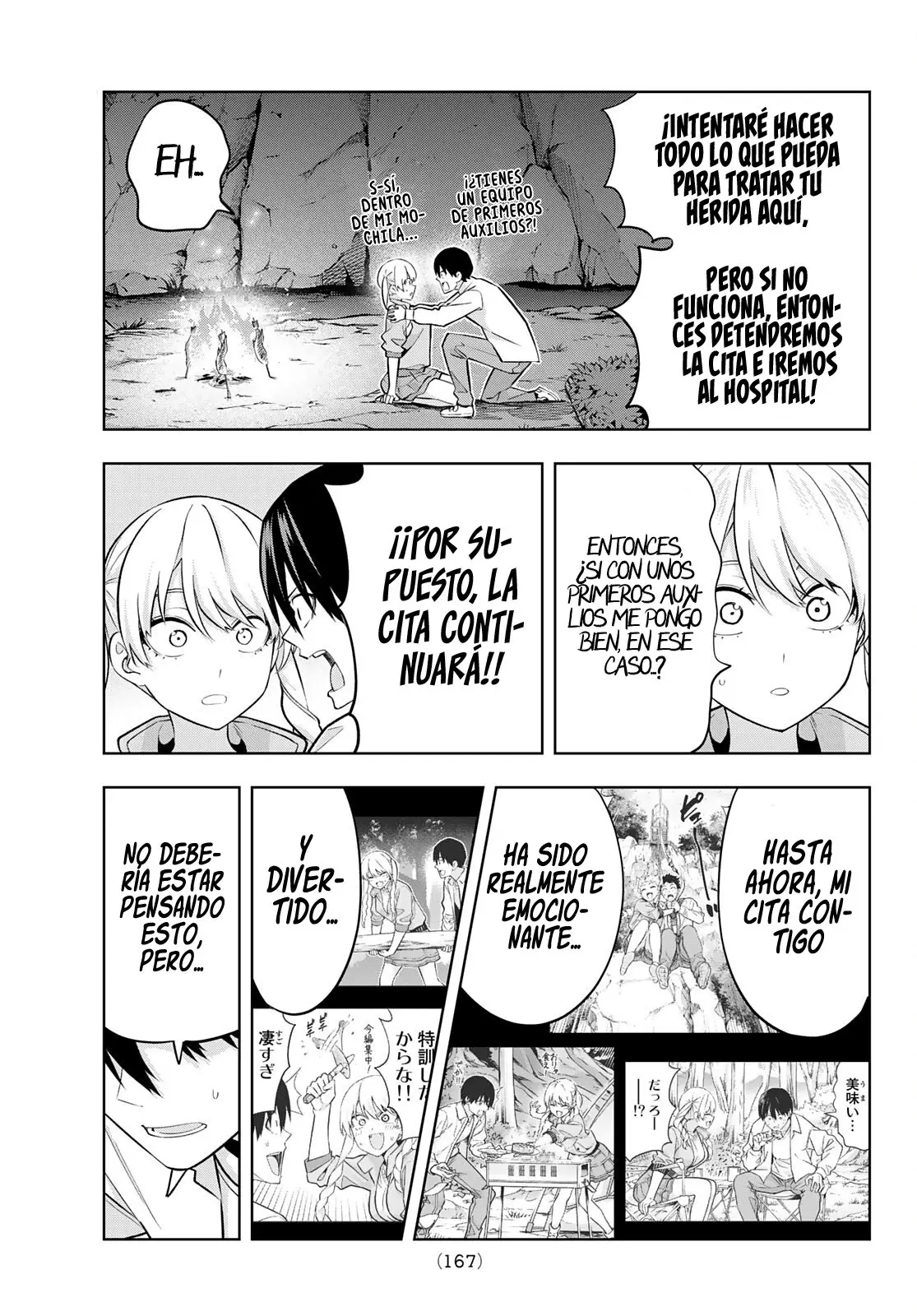 Kanojo mo Kanojo capítulo 119, página 6