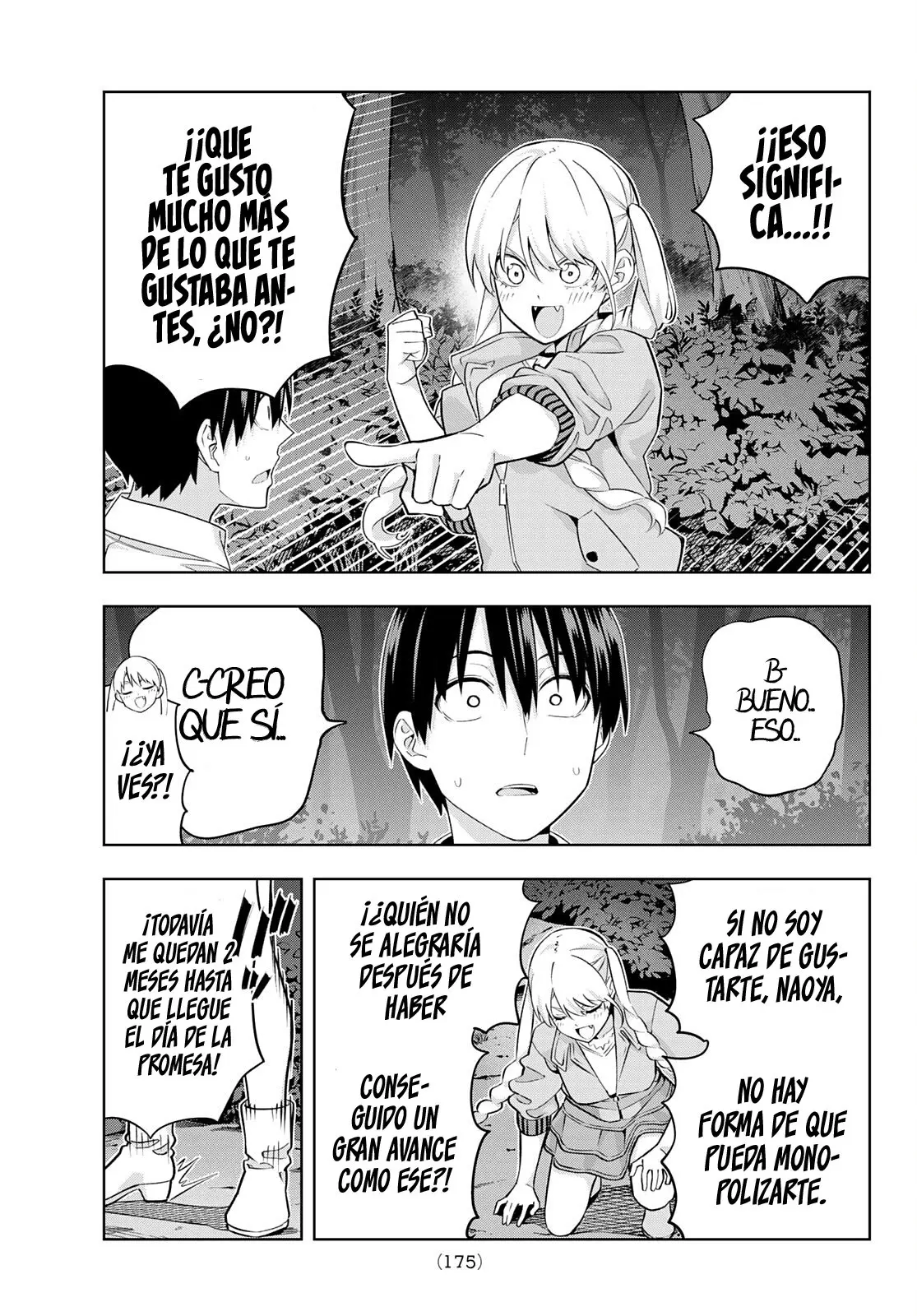 Kanojo mo Kanojo capítulo 119, página 14