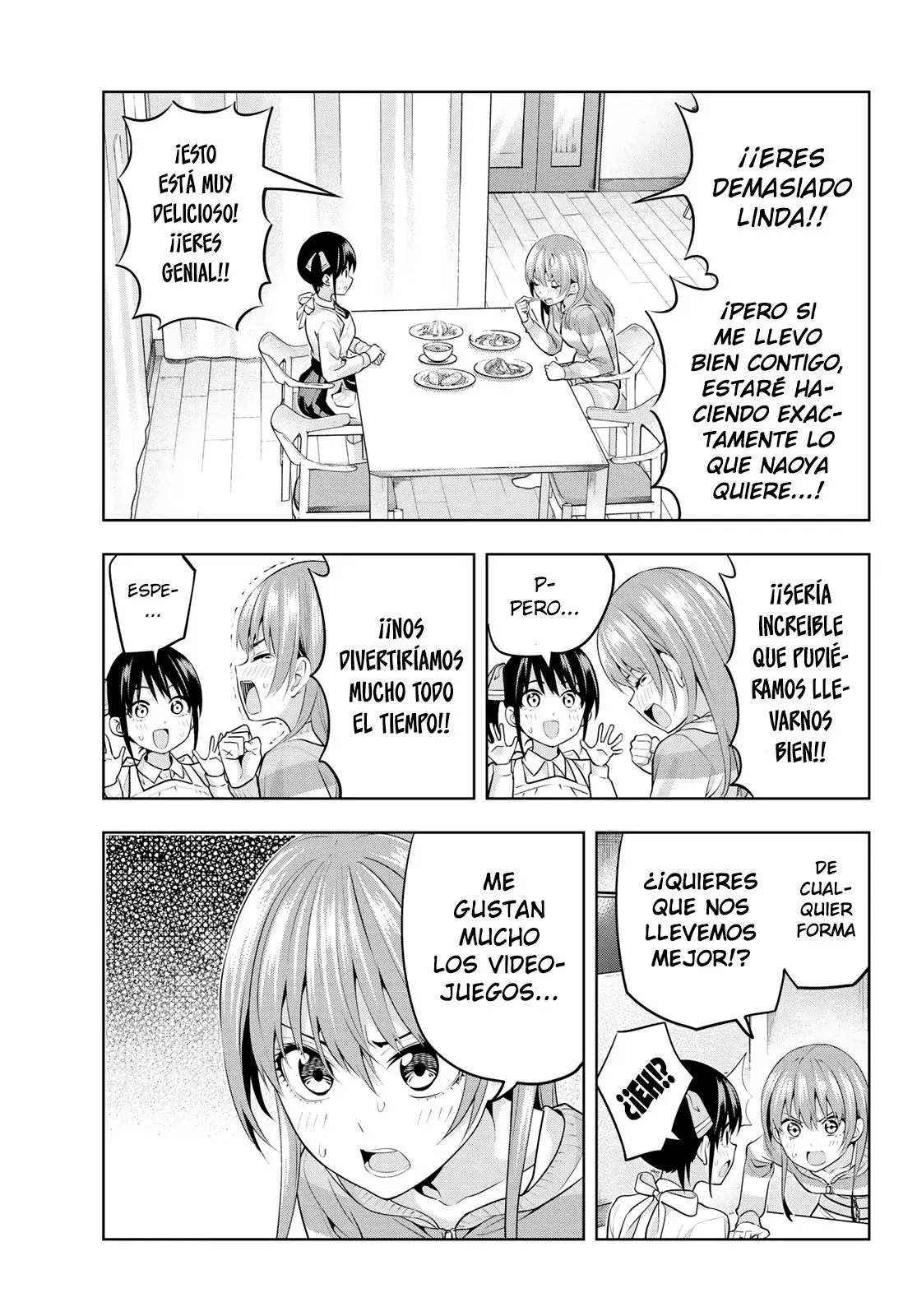 Kanojo mo Kanojo capítulo 12, página 4