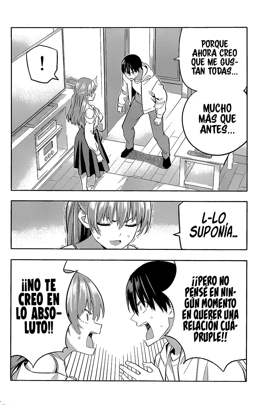 Kanojo mo Kanojo capítulo 122, página 11