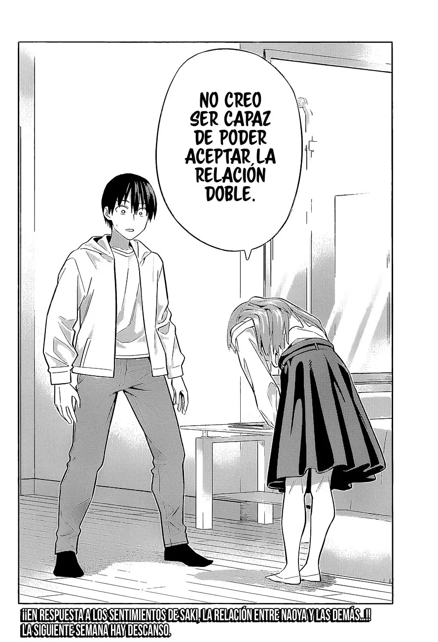 Kanojo mo Kanojo capítulo 122, página 17