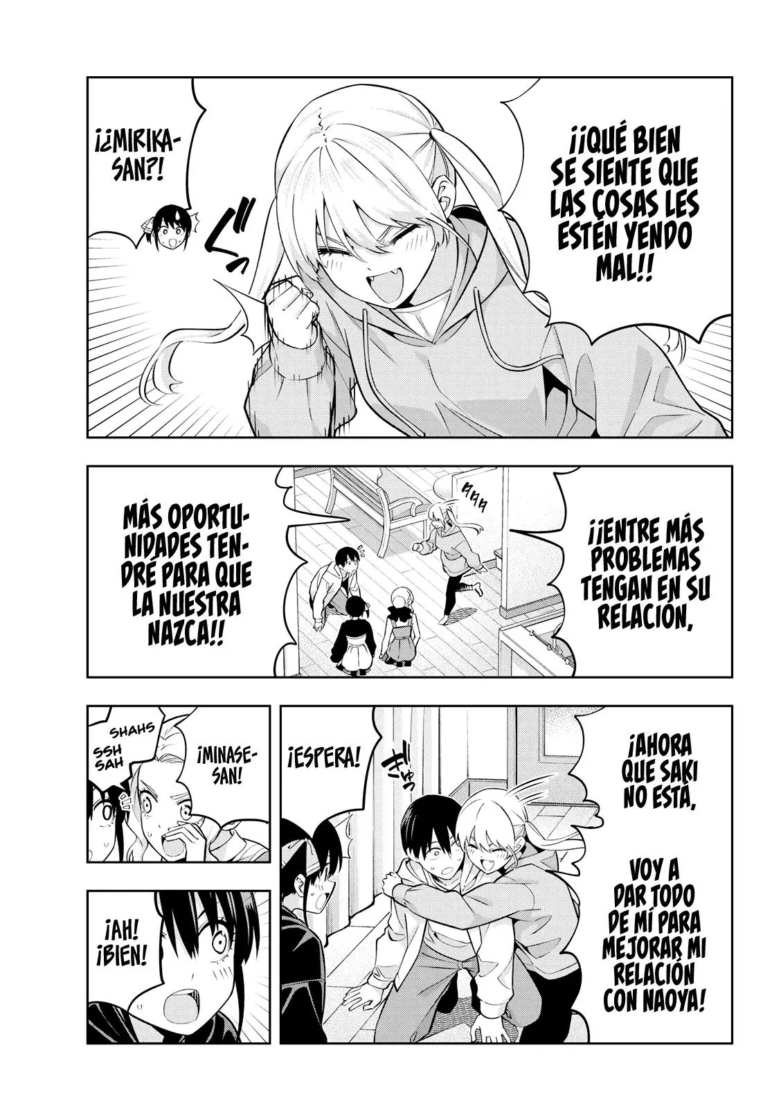 Kanojo mo Kanojo capítulo 123, página 9