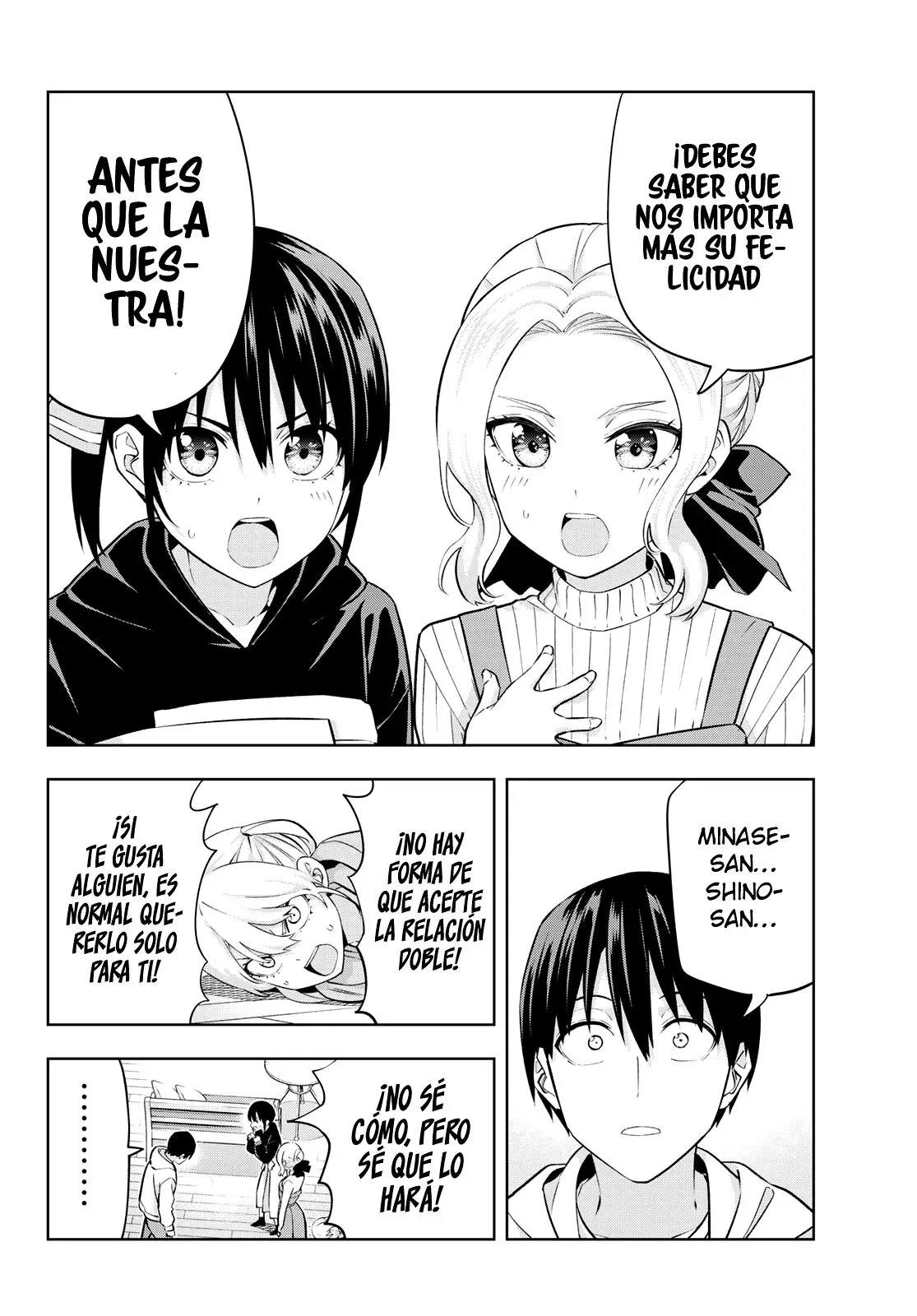 Kanojo mo Kanojo capítulo 123, página 14