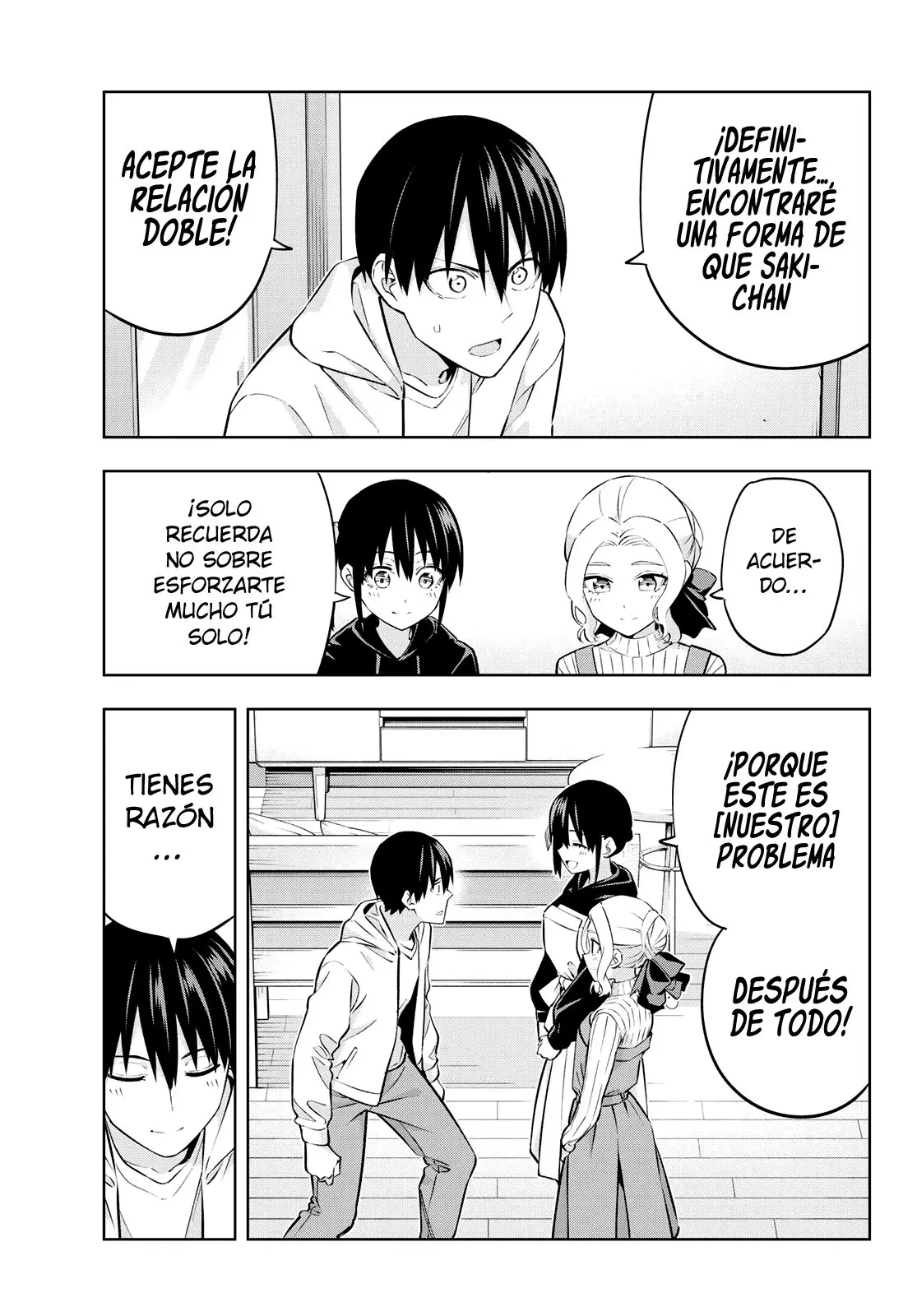 Kanojo mo Kanojo capítulo 123, página 15