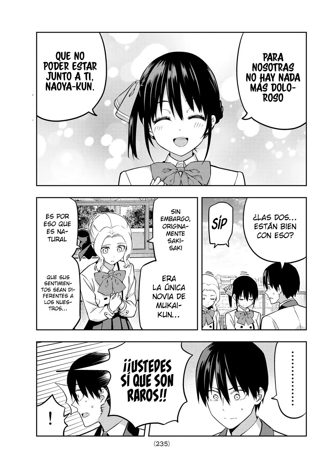 Kanojo mo Kanojo capítulo 124, página 5