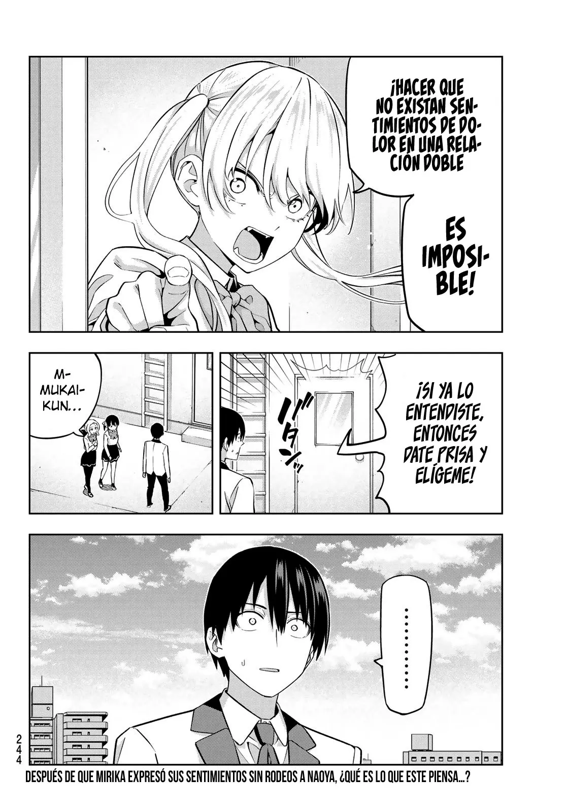 Kanojo mo Kanojo capítulo 124, página 14