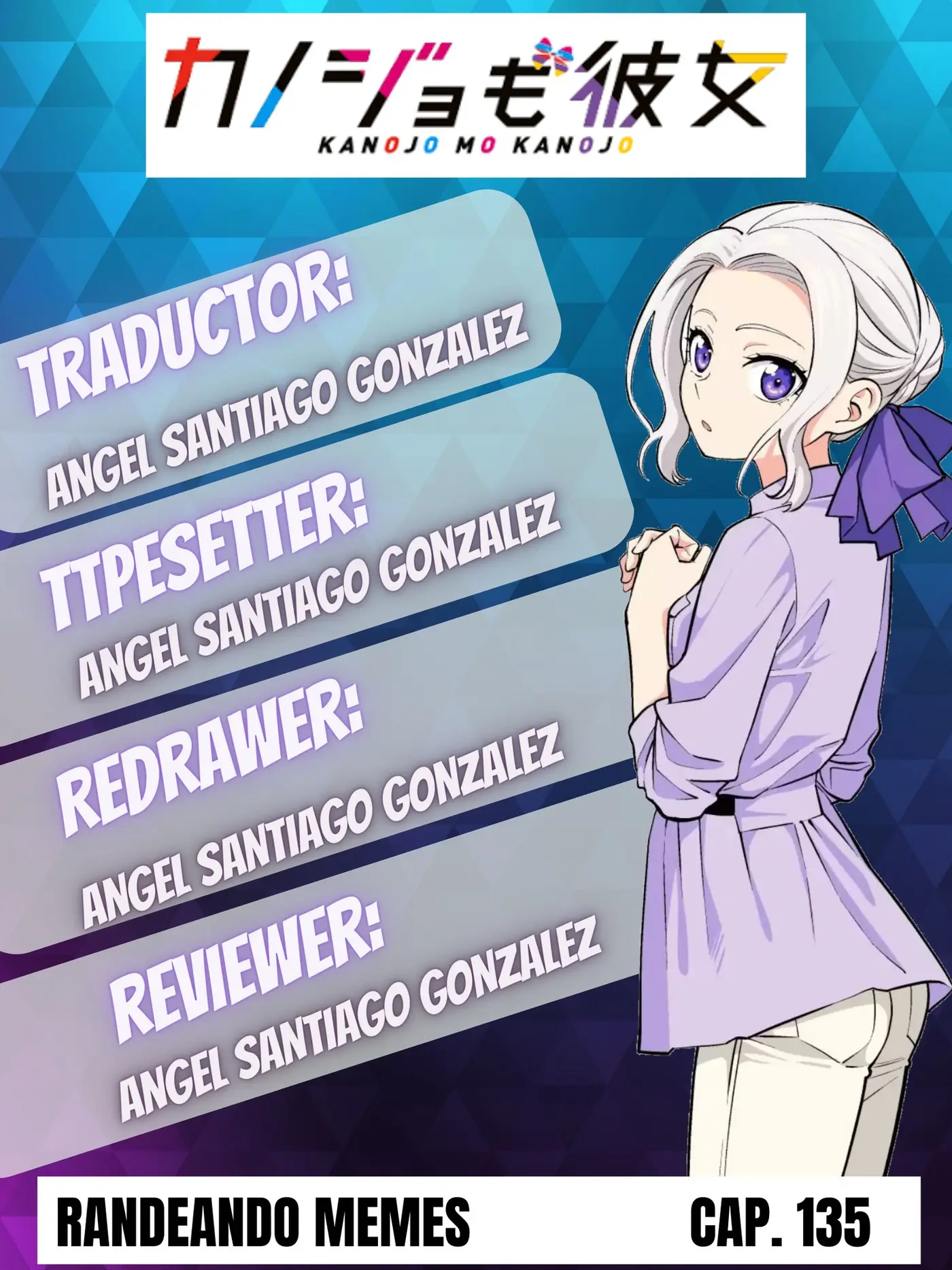 Kanojo mo Kanojo capítulo 135, página 19