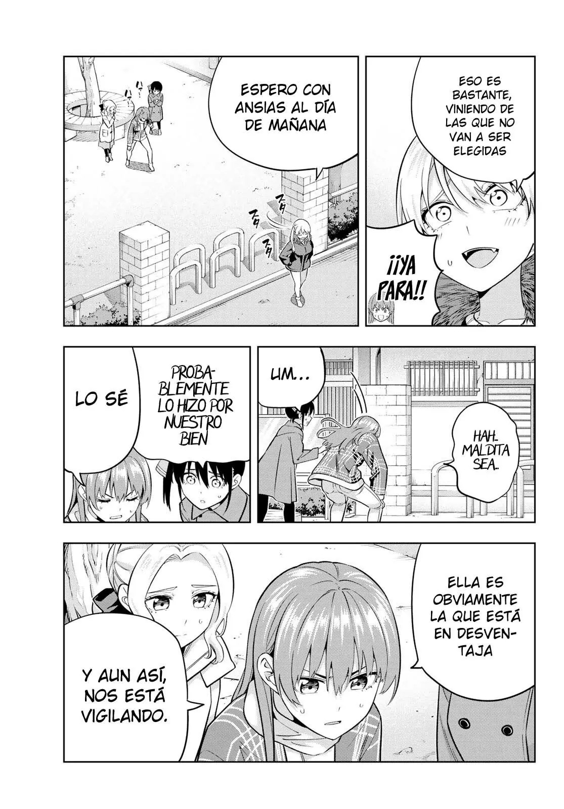 Kanojo mo Kanojo capítulo 136, página 15